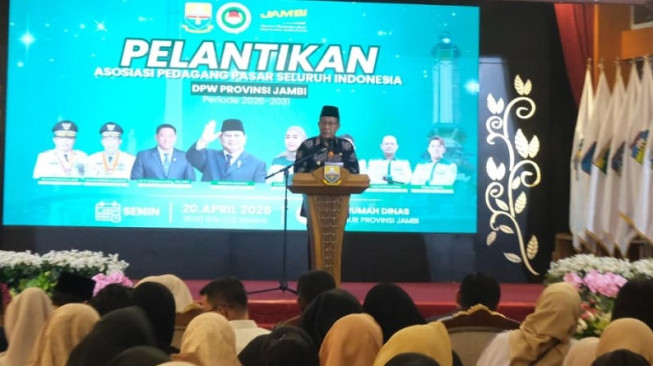 Sinergi Pemerintah dan Pedagang, Wagub Jambi dan Wamentan Dorong Kebangkitan Pasar Tradisional